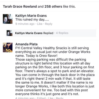 The Orange Works - This is my comment they deleted. I was not bashing and I was just informing people. - Sandwiches Near Me - Strathmore, California
