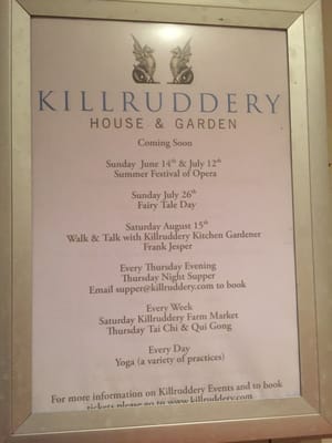 Menu photo 1 Killruddery House and Gardens Bray, WW