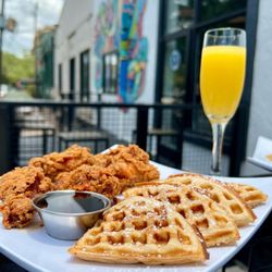 Buttermilk Waffles & Chicken wings