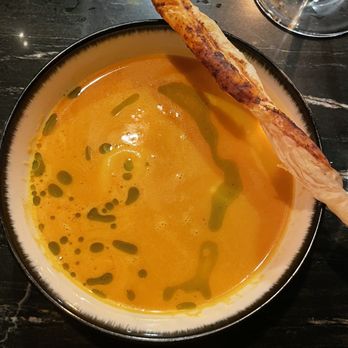 Bar Mural - Bell pepper soup, third course - Wine Bars Near Me - Munich, BY