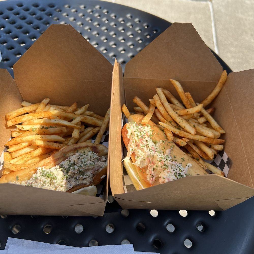 Crab and lobster rolls. Crab and lobster rolls.