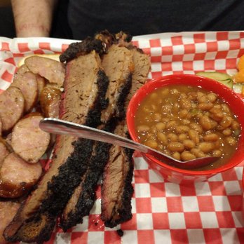 Woodstack BBQ Tavern - Two meats, brisket & sausage, beans & coleslaw. - Barbeque Near Me - Valdosta, Georgia Woodstack BBQ Tavern - Two meats, brisket & sausage, beans & coleslaw. - Barbeque Near Me - Valdosta, Georgia