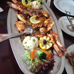Restaurant Akropolis - Fischplatte gegrillt für zwei