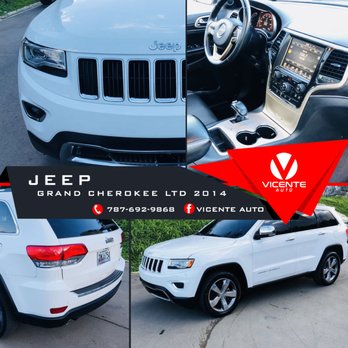 Vicente Auto Solutions - Disponible Jeep Grand Cherokee LTD 2014 color blanco como nueva. - Car Dealers Near Me - Caguas, Puerto Rico