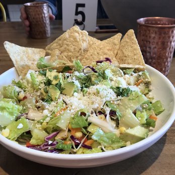 Fairgrounds Coffee and Tea - Santa Fe chopped salad. Menu says it includes chicken but it does not. - Cafes Near Me - Minneapolis, Minnesota Fairgrounds Coffee and Tea - Santa Fe chopped salad. Menu says it includes chicken but it does not. - Cafes Near Me - Minneapolis, Minnesota