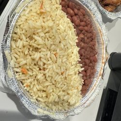 Taqueria y Pupuseria la Bendicion - Rice and beans