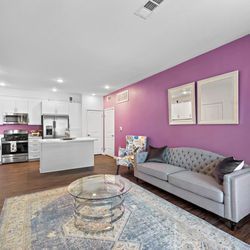 Levante Apartment Homes - Living Area & Kitchen