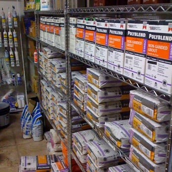 The Tile Guy - Our stocking grout ... we can get you pretty much any grout that you would like even if we don't have it in stock. - Building Supplies Near Me - Austin, Texas