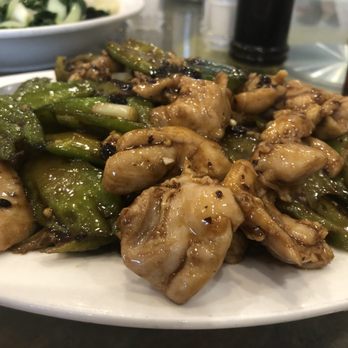 Congee Noodle King - Bittermelon and chicken in black bean sauce - Chinese Near Me - Vancouver, British Columbia