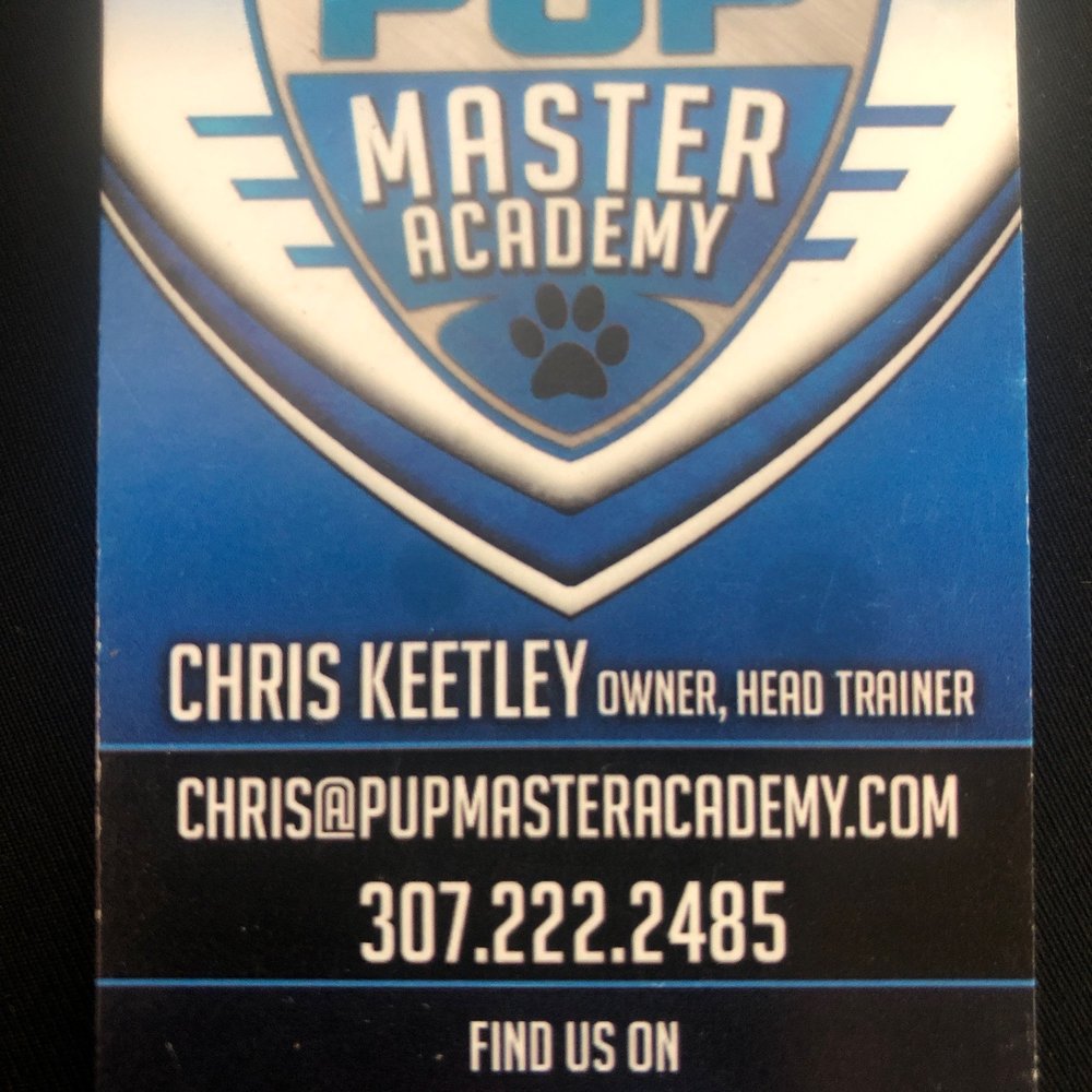 Pup Master Academy - Business card - Pet Training Near Me Pup Master Academy - Business card - Pet Training Near Me