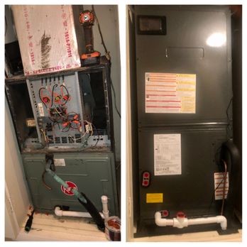 East Coast Air - Before and after - Heating & Air Conditioning/HVAC Near Me East Coast Air - Before and after - Heating & Air Conditioning/HVAC Near Me