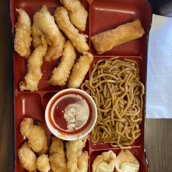 Phoenix Asian Cuisine - Sweet & Sour Chicken Bento Box with Lo Meir Noodles. - Chinese Near Me - Piedmont, Oklahoma Phoenix Asian Cuisine - Sweet & Sour Chicken Bento Box with Lo Meir Noodles. - Chinese Near Me - Piedmont, Oklahoma