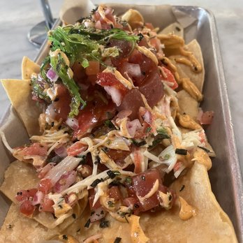 Seasurf Fish Co - Poke Nachos - Seafood Near Me - Del Mar, California Seasurf Fish Co - Poke Nachos - Seafood Near Me - Del Mar, California