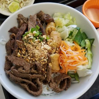 N&P Saigon Subs - Vermicelli with beef,pork and egg rolls - Vietnamese Near Me - Randolph, Massachusetts N&P Saigon Subs - Vermicelli with beef,pork and egg rolls - Vietnamese Near Me - Randolph, Massachusetts