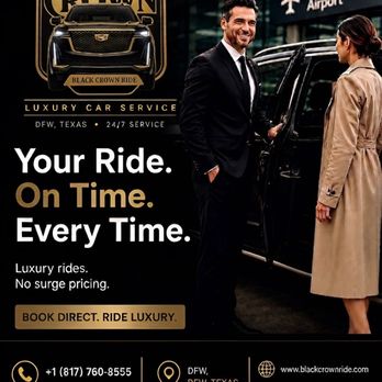 Black Crown Ride - Limos Near Me - Grapevine, Texas Black Crown Ride - Limos Near Me - Grapevine, Texas