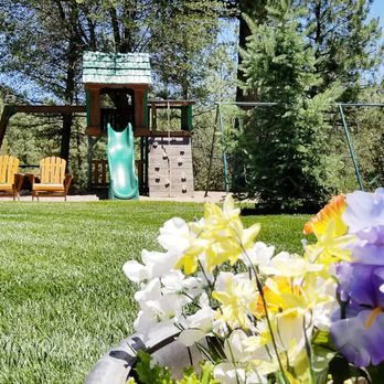 Cabins on Strawberry Hill - Playground with swings - Vacation Rentals Near Me - Strawberry, Arizona
