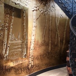G.Go Decorative - Sculptural wall murals add dimension.