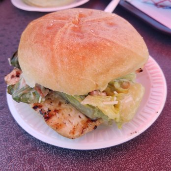 Mississippi Mudds - grilled chicken Caesar sandwich ... - Burgers Near Me - Tonawanda, New York