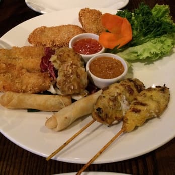 Thai Square - Mixed starter! Recommended if you want to try a bit of everything. - Thai Near Me - London, XGL