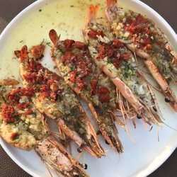 Restaurant A11 - Grilled Gamba Chef Bahir's style