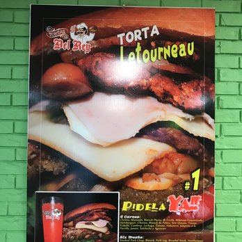 Tortas Del Rey - a menu for a restaurant - Mexican Near Me - Tulsa, Oklahoma Tortas Del Rey - a menu for a restaurant - Mexican Near Me - Tulsa, Oklahoma