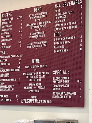 Menu photo 3 First Light Books Austin, TX