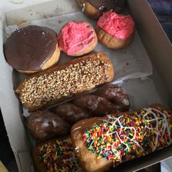 The Donut Stop - Shouldve grabbed a pic before we ate some but we couldnt wait