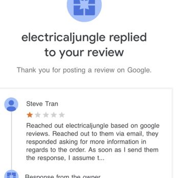 Electricaljungle - Google response which was a lie - Printing Services Near Me - Jersey City, New Jersey