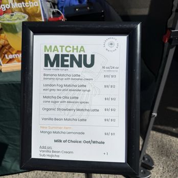 Carmichael Farmer's Market - Aug 2026 matcha menu - Farmers Market Near Me - Carmichael, California Carmichael Farmer's Market - Aug 2026 matcha menu - Farmers Market Near Me - Carmichael, California