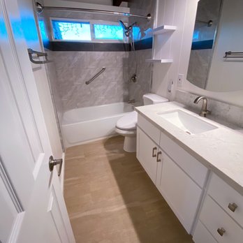Maika'i Cabinet & Stone - Love our bathroom! Thank you Maika'i Cabinet & Stone! - General Contractors Near Me - Aiea, Hawaii Maika'i Cabinet & Stone - Love our bathroom! Thank you Maika'i Cabinet & Stone! - General Contractors Near Me - Aiea, Hawaii