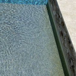 Pool Knights - Stains starts appearing in pool once new tech started "cleaning" pool