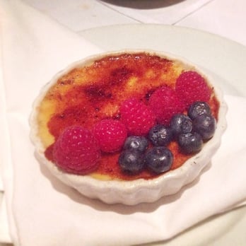Atlantic Fish - Vanilla Crème Brûlée w/ Berries - Seafood Near Me - Boston, Massachusetts Atlantic Fish - Vanilla Crème Brûlée w/ Berries - Seafood Near Me - Boston, Massachusetts