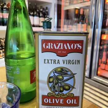 Lucia Pizzeria - Olive oil & sparkling water - Pizza Near Me - Miami, Florida Lucia Pizzeria - Olive oil & sparkling water - Pizza Near Me - Miami, Florida
