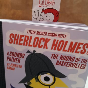 Lil Devils Boutique - A Sherlock Holmes book for not-yet readers. - Children's Clothing Near Me - Long Beach, California
