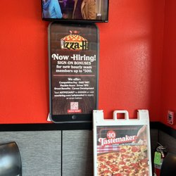 Pizza Hut - Small seating area