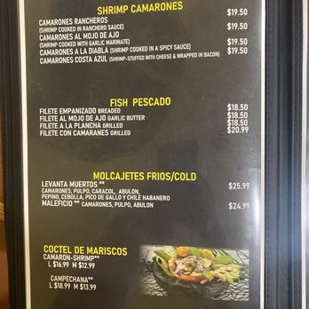 Mr Baja Taqueria - Seafood menu - Seafood Near Me - Casa Grande, Arizona Mr Baja Taqueria - Seafood menu - Seafood Near Me - Casa Grande, Arizona