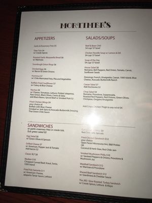 Menu photo 2 Mortimer's Bar and Restaurant Minneapolis, MN Menu photo 2 Mortimer's Bar and Restaurant Minneapolis, MN