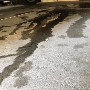Discount Auto Repair & Tire Service - Oil that had leaked all over my garage from their negligence from not screwing the cap back on. - Auto Repair Near Me - Redford, Michigan