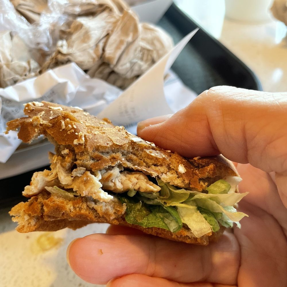 Habit Burger & Grill - Paper thin chicken breast on the sandwich - Burgers Near Me - Upland, California Habit Burger & Grill - Paper thin chicken breast on the sandwich - Burgers Near Me - Upland, California