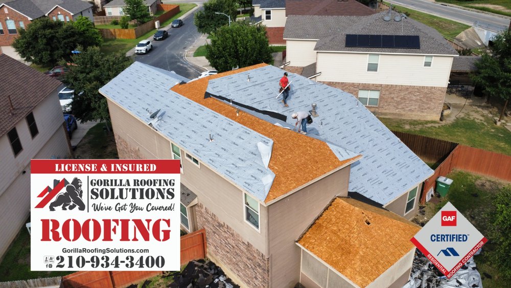 Slide of Gorilla Roofing Solutions