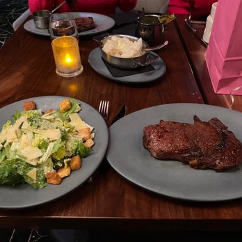 CUT132 - Ribeye and Caesar salad - Steakhouses Near Me - Columbus, Ohio