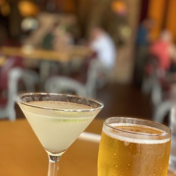 Mythos Restaurant - Cucumber martini and draft. - New American Near Me - Orlando, Florida Mythos Restaurant - Cucumber martini and draft. - New American Near Me - Orlando, Florida