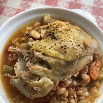 Ropers Country Store & Cafe - Baked Chicken over beans. - American Near Me - Simonton, Texas