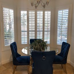 The kitchen nook area