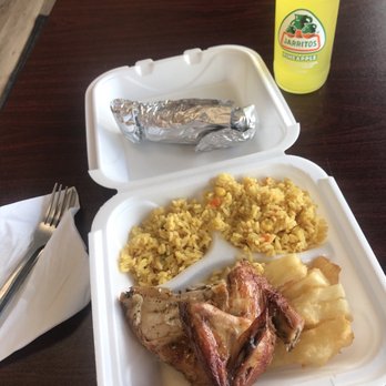 El Pollo Perucho - Yellow rice, broiled chicken, yucca fries, corn tortillas - Peruvian Near Me - Columbus, Ohio El Pollo Perucho - Yellow rice, broiled chicken, yucca fries, corn tortillas - Peruvian Near Me - Columbus, Ohio