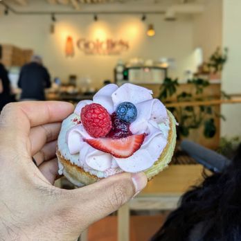 Goldie's Donuts & Bakery - Mixed Berry Donut - pillowy, filled, tasty! IG - @bilalandjesseatfood - Donuts Near Me - West Vancouver, British Columbia Goldie's Donuts & Bakery - Mixed Berry Donut - pillowy, filled, tasty! IG - @bilalandjesseatfood - Donuts Near Me - West Vancouver, British Columbia