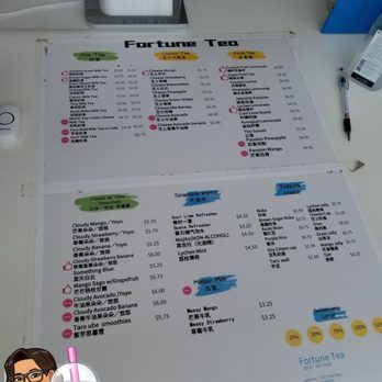 Fortune Tea - Menu - Bubble Tea Near Me - Honolulu, Hawaii Fortune Tea - Menu - Bubble Tea Near Me - Honolulu, Hawaii