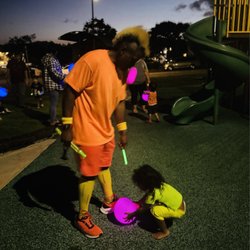Kuulako Park - Fun glow after party for the kids in the evening to enjoy.