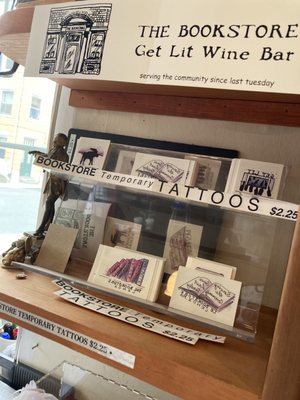 The Bookstore and Get Lit Wine Bar by null