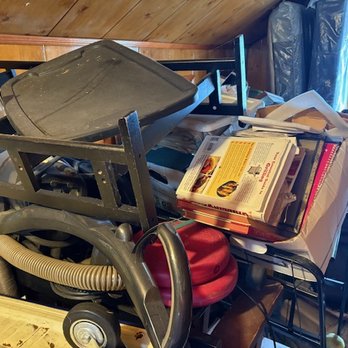3 Bears Junk Removal - Upstairs attic - before - Junk Removal & Hauling Near Me